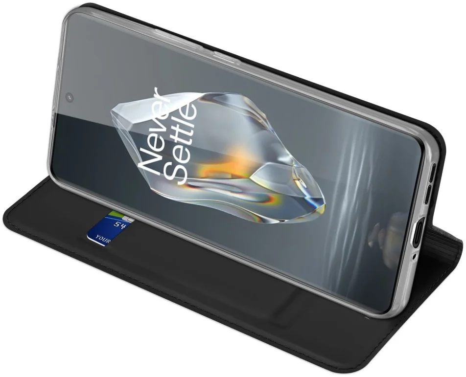 Dux Ducis Skin Pro OnePlus 12R Hoesje Portemonnee Zwart afbeelding 5