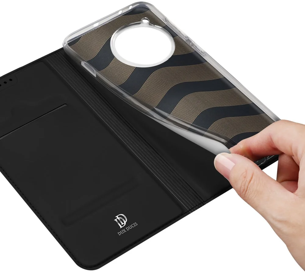 Dux Ducis Skin Pro OnePlus 12R Hoesje Portemonnee Zwart afbeelding 7