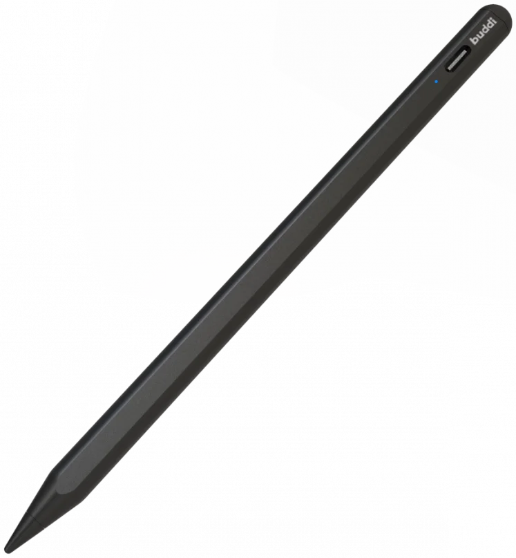 Buddi Flow Universele Actieve Stylus Pen met USB-C Poort Zwart afbeelding 7