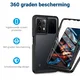 Xiaomi Redmi Note 13 Pro 5G / Poco X6 Hoesje Full Protect 360° Cover Zwart afbeelding 2