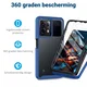Xiaomi Redmi Note 13 Pro 5G / Poco X6 Hoesje Full Protect 360° Cover Blauw afbeelding 2