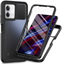Xiaomi Redmi Note 13 5G Hoesje Full Protect 360° Cover Hybride Zwart afbeelding