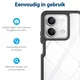 Xiaomi Redmi Note 13 5G Hoesje Full Protect 360° Cover Hybride Zwart afbeelding 5