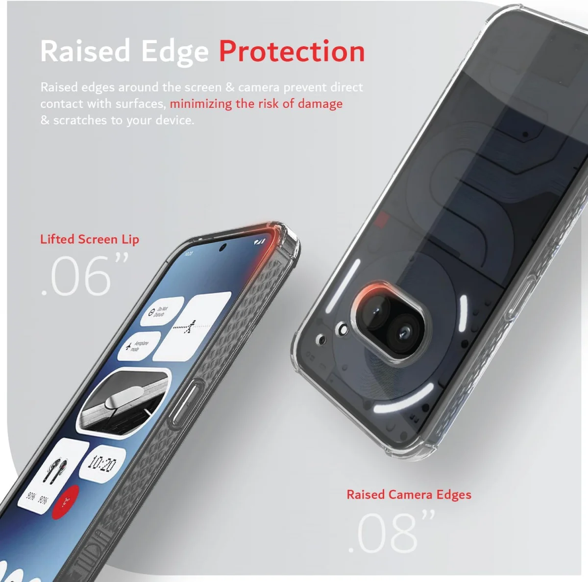 Nothing Phone (2a) / (2a) Plus Hoesje Dun TPU Back Cover Transparant afbeelding 5