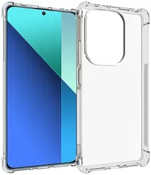 Xiaomi Poco M6 Pro / Redmi Note 13 Pro 4G Hoesje Schokbestendig TPU Transparant afbeelding