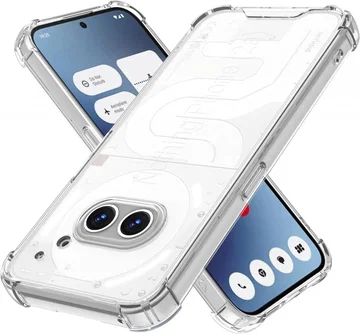 Nothing Phone (2a) / (2a) Plus Hoesje Schokbestendig en Dun TPU Transparant