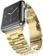 Apple Watch 45MM / 44MM / 42MM Bandje Schakelband Roestvrij Staal Goud afbeelding 1