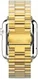 Apple Watch 45MM / 44MM / 42MM Bandje Schakelband Roestvrij Staal Goud afbeelding 3