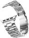 Apple Watch 1-10/SE/Ultra Bandje - 49/46/45/44/42MM - Roestvrij Staal - Zilver afbeelding 2