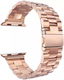 Apple Watch Bandje - 1-9/SE/Ultra 49MM/45MM/44MM/42MM - RVS - Roze Dames afbeelding 5