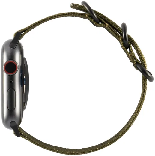 Urban Armor Gear Nato Apple Watch 45MM / 44MM / 42MM Bandje Olive afbeelding 5