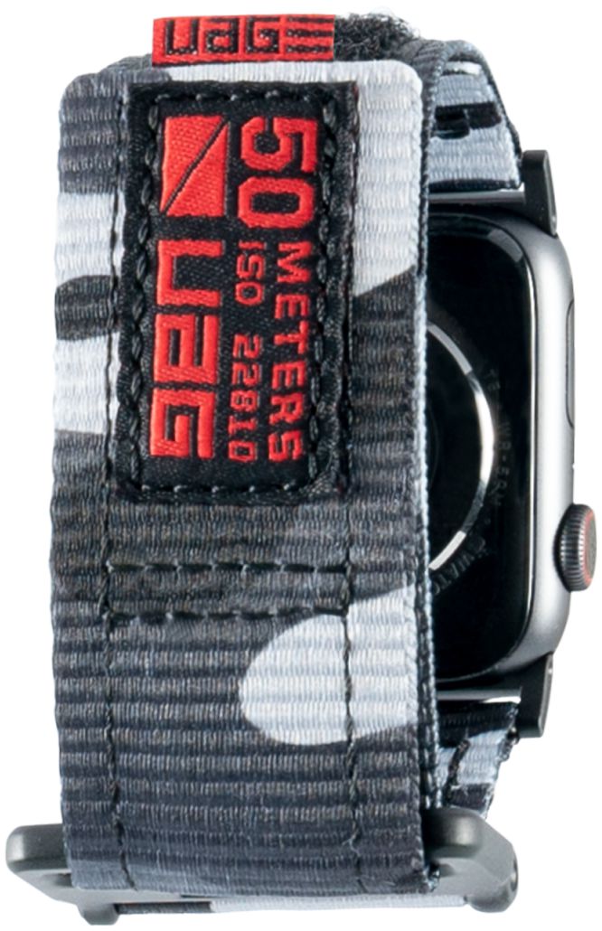 Urban Armor Gear Active Apple Watch 45MM / 44MM / 42MM Bandje Midnight Camo afbeelding 6