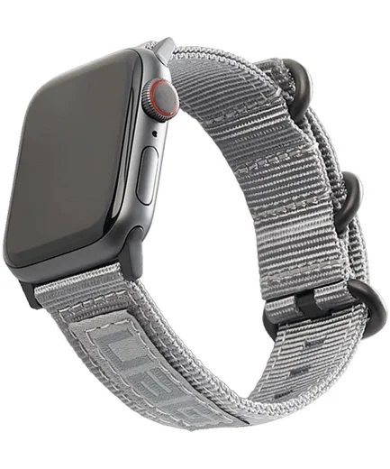 Urban Armor Gear Nato Apple Watch 45MM / 44MM / 42MM Bandje Grijs afbeelding 1