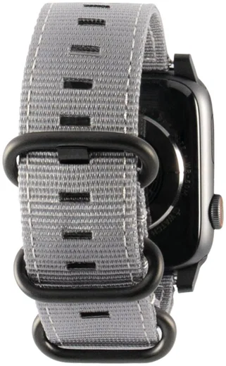 Urban Armor Gear Nato Apple Watch 45MM / 44MM / 42MM Bandje Grijs afbeelding 6