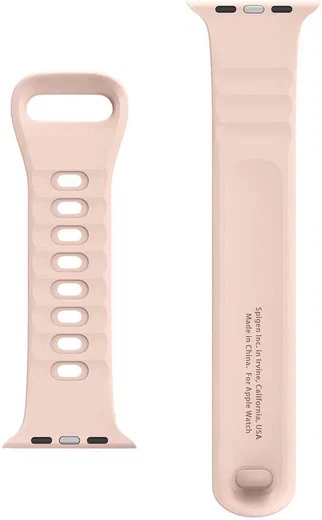 Spigen Air Fit Apple Watch 41MM / 40MM / 38MM Bandje Siliconen Roze afbeelding 5