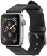 Spigen Retro Fit Apple Watch 42MM / 41MM / 40MM / 38MM Bandje Kunstleer Zwart afbeelding 1
