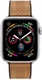 Spigen Retro Fit Apple Watch 45MM / 44MM / 42MM Bandje Kunst Leer Bruin afbeelding 2