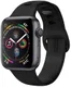 Spigen Air Fit Apple Watch 45MM / 44MM / 42MM Bandje Siliconen Zwart afbeelding 1