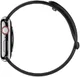 Spigen Air Fit Apple Watch 45MM / 44MM / 42MM Bandje Siliconen Zwart afbeelding 3