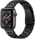 Spigen Modern Fit Apple Watch 46MM / 45MM / 44MM / 42MM Bandje RVS Zwart afbeelding 1
