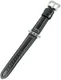 Apple Watch 45MM / 44MM / 42MM Bandje Duurzaam Echt Split Leer Zwart afbeelding 4