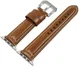 Apple Watch 45MM / 44MM / 42MM Bandje Duurzaam Echt Split Leer Bruin afbeelding 2