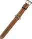 Apple Watch 45MM / 44MM / 42MM Bandje Duurzaam Echt Split Leer Bruin afbeelding 4