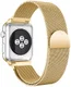 Apple Watch 1-9/SE/Ultra 49/45/44/42MM Bandje Magneetsluiting Goud afbeelding 2