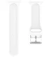 Apple Watch 41MM / 40MM / 38MM Bandje Siliconen met 3D Diamant Textuur Wit afbeelding 4