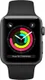 Apple Watch 1-9/SE 41/40/38MM Bandje Siliconen Drukknoop Zwart afbeelding 2
