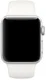 Apple Watch 41MM / 40MM / 38MM Bandje Siliconen met Drukknoop Sluiting Wit afbeelding 6