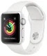 Apple Watch 41MM / 40MM / 38MM Bandje Siliconen met Drukknoop Sluiting Wit afbeelding 1