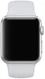 Apple Watch 41MM / 40MM / 38MM Bandje Siliconen met Drukknoop Sluiting Grijs afbeelding 6