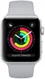 Apple Watch 41MM / 40MM / 38MM Bandje Siliconen met Drukknoop Sluiting Grijs afbeelding 2
