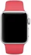 Apple Watch 41MM / 40MM / 38MM Bandje Siliconen met Drukknoop Sluiting Rood afbeelding 2