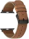 Apple Watch 41MM / 40MM / 38MM Bandje Echt Leer met Crackle Textuur Bruin afbeelding 3