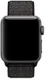 Apple Watch 45MM / 44MM / 42MM Bandje Nylon Klittenband Zwart afbeelding 2