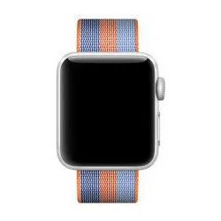 Originele Apple Gevlochten Nylon Bandje Watch 45MM / 44MM / 42MM Oranje afbeelding 2