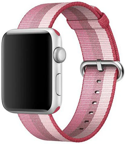 Origineel Apple Geweven Nylon Apple Watch 41MM / 40MM / 38MM Bandje Berry afbeelding 1