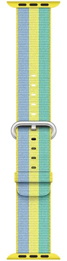 Origineel Apple Geweven Nylon Apple Watch 41MM / 40MM / 38MM Bandje Pollen afbeelding 3