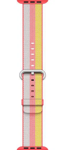 Origineel Apple Geweven Nylon Apple Watch 41MM / 40MM / 38MM Bandje Rood afbeelding 3