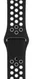 Originele Apple Nike Sport Loop Apple Watch Band 41MM / 40MM / 38MM Zwart afbeelding 2