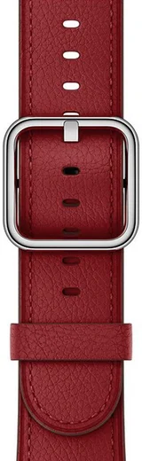 Originele Apple Classic Buckle Apple Watch Band 41MM / 40MM / 38MM Rood afbeelding 2