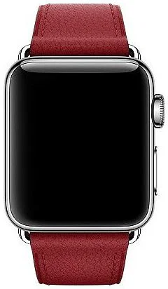 Originele Apple Classic Buckle Apple Watch Band 41MM / 40MM / 38MM Rood afbeelding 3