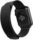 Raptic Hybrid Mesh Apple Watch 41MM / 40MM / 38MM Bandje RVS Kunstleer Zwart afbeelding 3