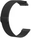 Universeel Smartwatch 22MM Bandje - Milanees - Roestvrij Staal - Zwart afbeelding 2