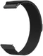 Universeel Smartwatch 22MM Bandje - Milanees - Roestvrij Staal - Zwart afbeelding 3