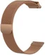 Universeel Smartwatch 22MM Bandje Milanese Roestvrij Staal Roze Goud afbeelding 2