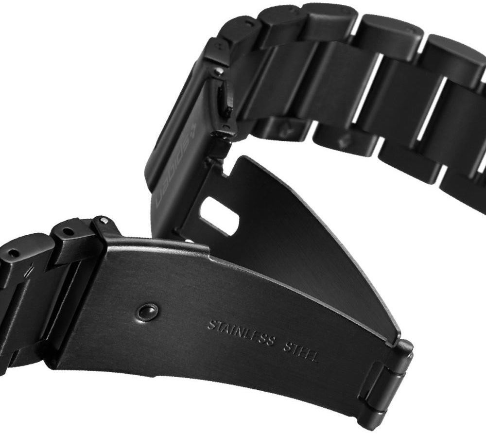 Spigen Modern Fit Universeel Smartwatch 20MM Bandje RVS Zwart afbeelding 5