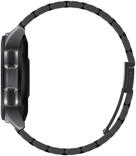 Spigen Modern Fit Universeel Smartwatch 20MM Bandje RVS Zwart afbeelding 4